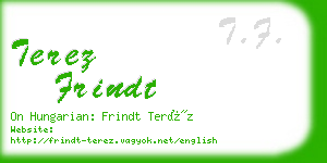 terez frindt business card